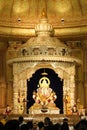 01 September 2022, Pune, Maharashtra, India, Beautiful sculpture of Lord Ganesh called as Dagdusheth Halwai Ganpati near Mandai