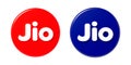 September 2, 2023. Reliance Jio Infocomm Limited logo, Jio, is an Indian mobile network operator. Logo 3D Illustration 2.jpg