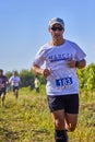 September 26, 2021: Romania, Marcea, running competition Edition no. one. Promotion of sport at local level, 6 km race