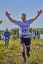 September 26, 2021: Romania, Marcea, running competition Edition no. one. Promotion of sport at local level, 6 km race