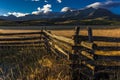 September 28, 2016 - San Juan Mountains In Autumn, near Ridgway Colorado - off Hastings Mesa, dirt road to Telluride, CO16 - San J Royalty Free Stock Photo