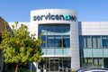 September 6, 2019 Santa Clara / CA / USA - ServiceNow office building in Silicon Valley; ServiceNow, Inc. is an American cloud
