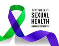 September is Sexual Health Awareness Month. Vector illustration