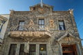 September 15, 2018 - Skagway, AK: Facade of historic Arctic Brotherhood Hall.