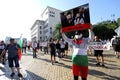 September 10, Sofia, Bulgaria: 64th day of protests against the mafia, the government and Attorney General Ivan Geshev. People