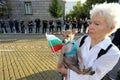 September 10, Sofia, Bulgaria: 64th day of protests against the mafia, the government and Attorney General Ivan Geshev. People