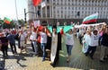 September 10, Sofia, Bulgaria: 64th day of protests against the mafia, the government and Attorney General Ivan Geshev. People