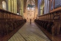 Spain Poblet Monastery, in Catalonia Royalty Free Stock Photo