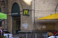 September 5, 2021, Ukraine, Kiev, commerce business McDonald`s people restaurant on Khreshchatyk