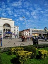 September 2016: The Victory Square of Timisoara, Romania.