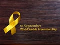 10 September World Suicide Prevention Day