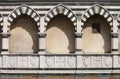 Sepulchral niches in Florence Royalty Free Stock Photo