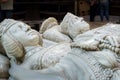 Sepulchre of the Constables Pedro FernÃÂ¡ndez de Velasco and MencÃÂ­a de Mendoza, Capilla del Condestable, Burgos Cathedral Royalty Free Stock Photo