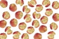 Sequence of bites into a red apple