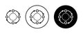 Sequential process icon