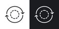 Sequential process icon