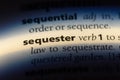 sequester