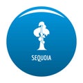 Sequoia icon blue