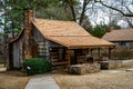 Sequoyah`s Cabin Royalty Free Stock Photo