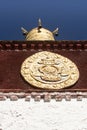 Sera monastery detail n tibet in Lhasa Royalty Free Stock Photo