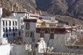 Sera monastery tibet in Lhasa Royalty Free Stock Photo