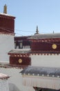 Sera monastery in tibet in Lhasa Royalty Free Stock Photo