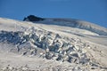 Seracs in mount tronador glacier. patagonia - argentina