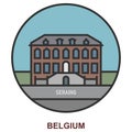 Seraing. Cities and towns in Belgium