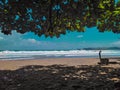 Serang beach in east java indonesia Royalty Free Stock Photo