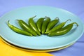 Serano Peppers Royalty Free Stock Photo