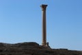 Serapeum and Pompey`s Pillar and the sphinx.