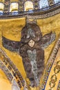 Seraph Angel Mosaic Dome Hagia Sophia Basilica Istanbul Turkey