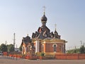 Seraph church in Alexandrov town, Russia Royalty Free Stock Photo