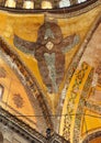 Seraphim in Hagia Sophia in Istanbul,Turkey Royalty Free Stock Photo