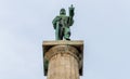 Serbia Belgrade Kalemegdan fortress, Statue of Victory Royalty Free Stock Photo