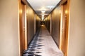 SERBIA, BELGRADE - MAY 30, 2017. Corridor. Corridor in the hotel Royalty Free Stock Photo