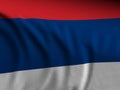 Serbia flag background