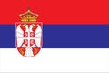 Serbia Flag vector illustration. Serbia Flag.