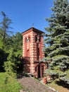 Serbia monastery Koporin church tower