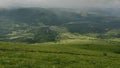 Serbia mountain Rtanj green slopes and elevations great scenery from the climb