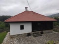 Serbia old traditional house Dragacevo region Goracici village Royalty Free Stock Photo