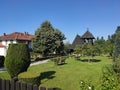 Serbia Velika Plana Podunavlje region wooden monastery Pokajnica