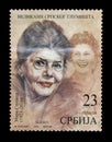 Serbian Actors on postage stamps