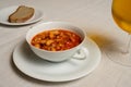 Serbian Bean Soup Pasulj Royalty Free Stock Photo