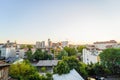 Serbian capital Belgrade cityscape panorama Royalty Free Stock Photo