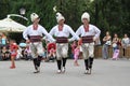 Serbian dancers Royalty Free Stock Photo