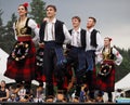 Serbian Dancers At Edmon Alberta Heritage Days Royalty Free Stock Photo