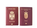 Serbian and Danish Passports