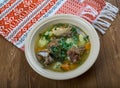 Serbian Lamb Vegetable Soup