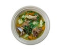 Serbian Lamb Vegetable Soup